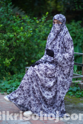 Soft Linen Jilbab